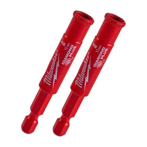 Milwaukee – Dijamantska burgija 1/4″za mokra/suva bušenja, 10 mm, 2 kom – 4932479234