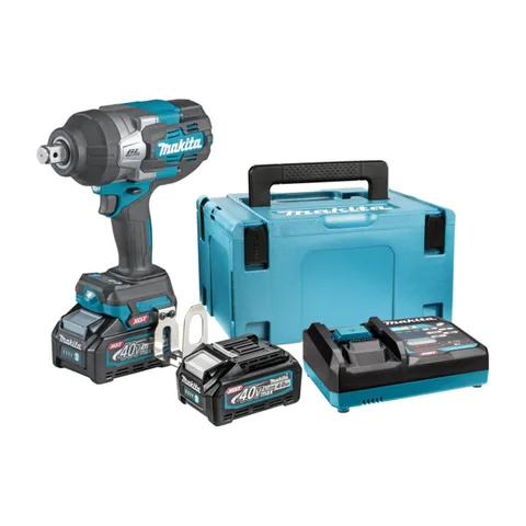 Makita – Akumulatorski udarni odvijač, baterija + punjač – TW001GU201