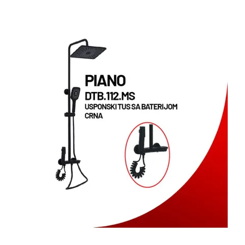 PIANO SA USPONSKIM TUSEM CRNI
