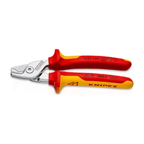 Knipex – Makaze za kablove StepCut 1000V VDE 160mm – 95 16 160