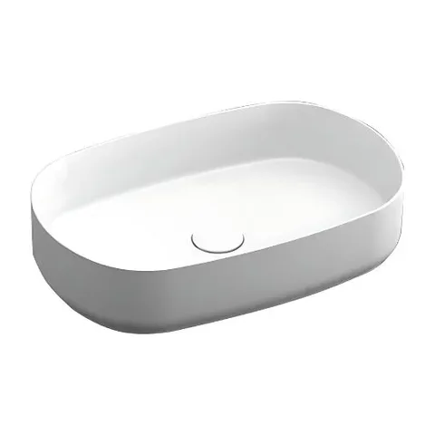 Infinity nadgradni lavabo 55cm matt white