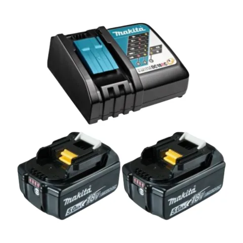 MAKITA Set 8 punjač brzi DC18RC+BL1850B 2X5,0Ah /18031