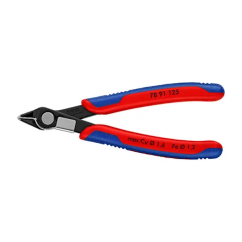 Knipex – Super Knips® sečice elektroničarske sa stezaljkom 125mm – 78 91 125