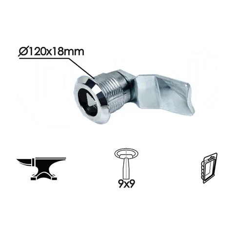 Bravica za metalni orman 2117 HR FI20X18/9 mm 1KLJ DBP1 (0201041)
