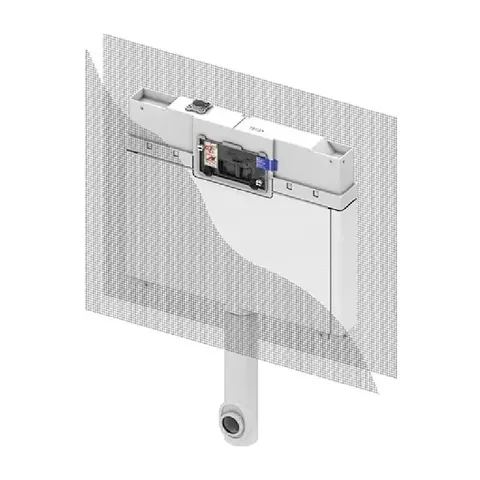 TECE Box vodokotlić za podnu WC šolju 8 cm (9370007)
