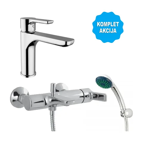 Teorema GOODLIFE KOMPLET Baterija – Kada + Lavabo – AKCIJA