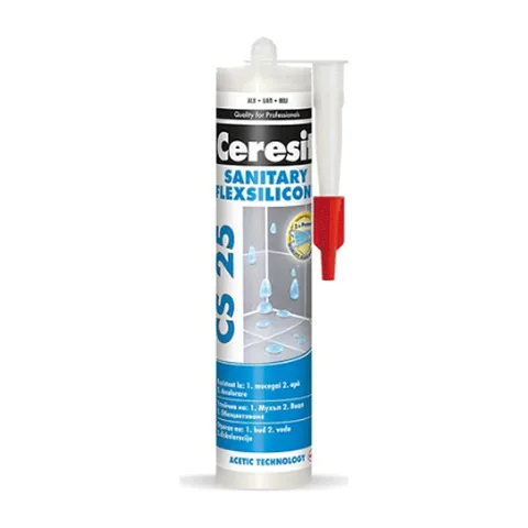 Henkel Ceresit silikon sanitarni transparentni 280ml 6074