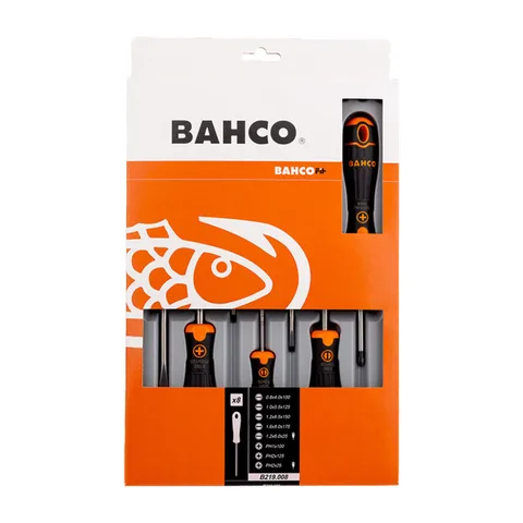 Bahco – Komplet od 8 odvijača BahcoFit – B219.008