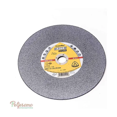 BRUSNA PLOCA METAL 230x3x22