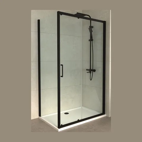 Tuš kabina COPEN ATLAS Black 140x90cm