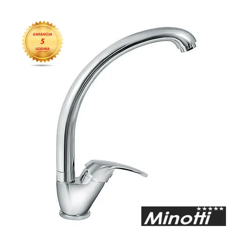 Baterija za sudoperu Minotti Eva 3 cevi, labud