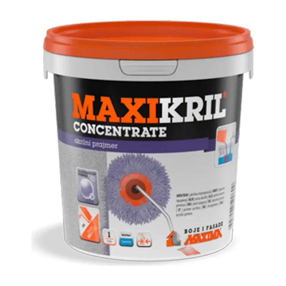 Akrilni prajmer Maxima Maxikril Concentrate 1:9, 1 l