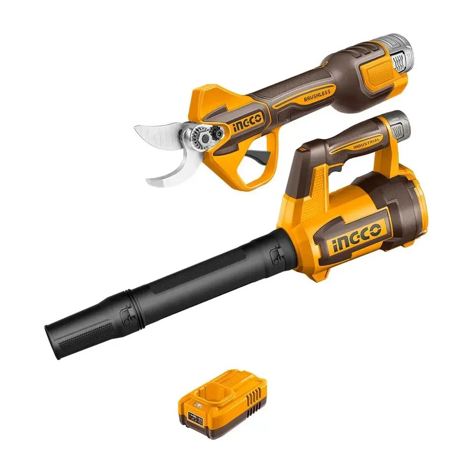 Aku baštenski set Ingco 16 V 2x2.0Ah COSLI250385E
