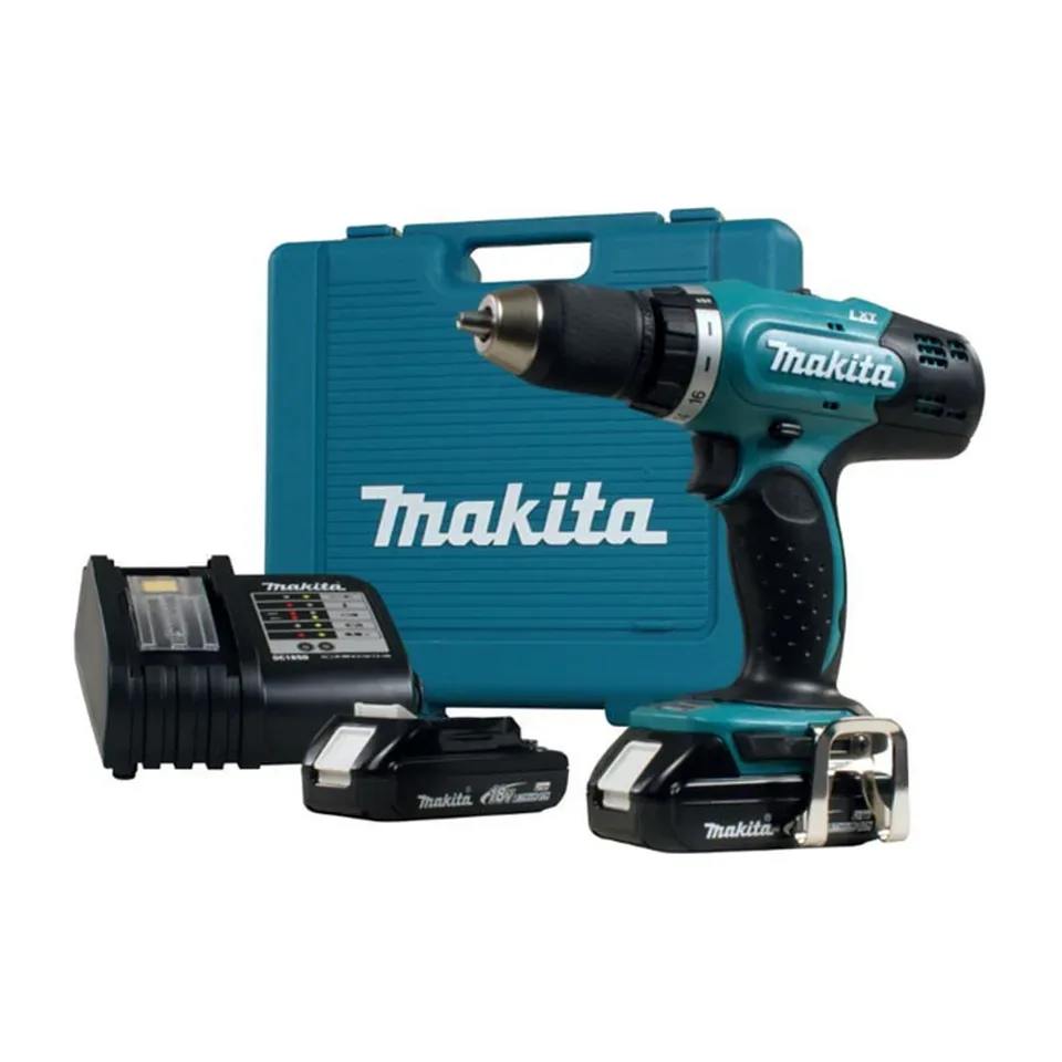 Aku bušilica Makita LXT 18 V, 2x1.5 Ah