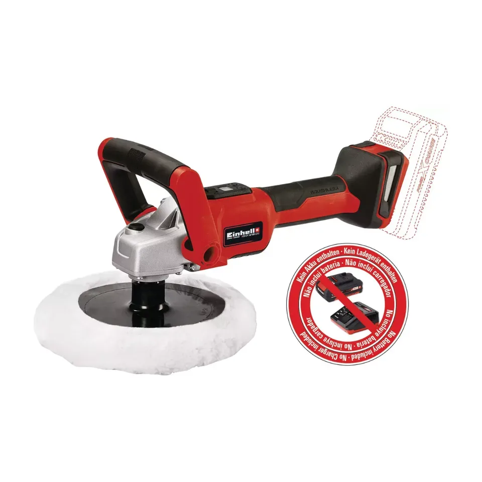 Aku polirka Einhell Power X-Change CE-CP 18/180 Li E-Solo / 180 mm