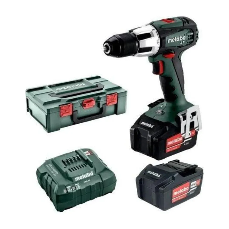 Aku udarna bušilica Metabo SB 18 LT 2x4.0Ah 602103500