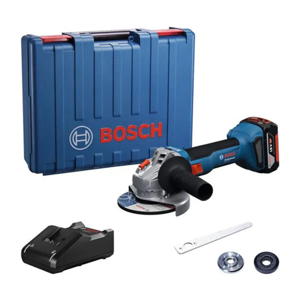 Aku ugaona brusilica Bosch 18 V, 125 mm, 1x4.0 Ah 06019N9021