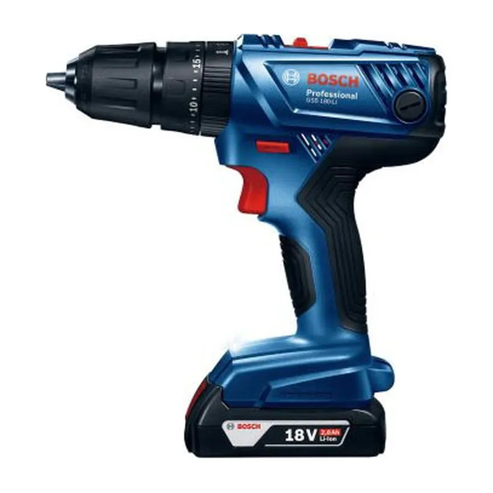 Aku vibraciona bušilica Bosch GSB 180-LI GSB 180-Li / 18 V / 2x2.0 Ah