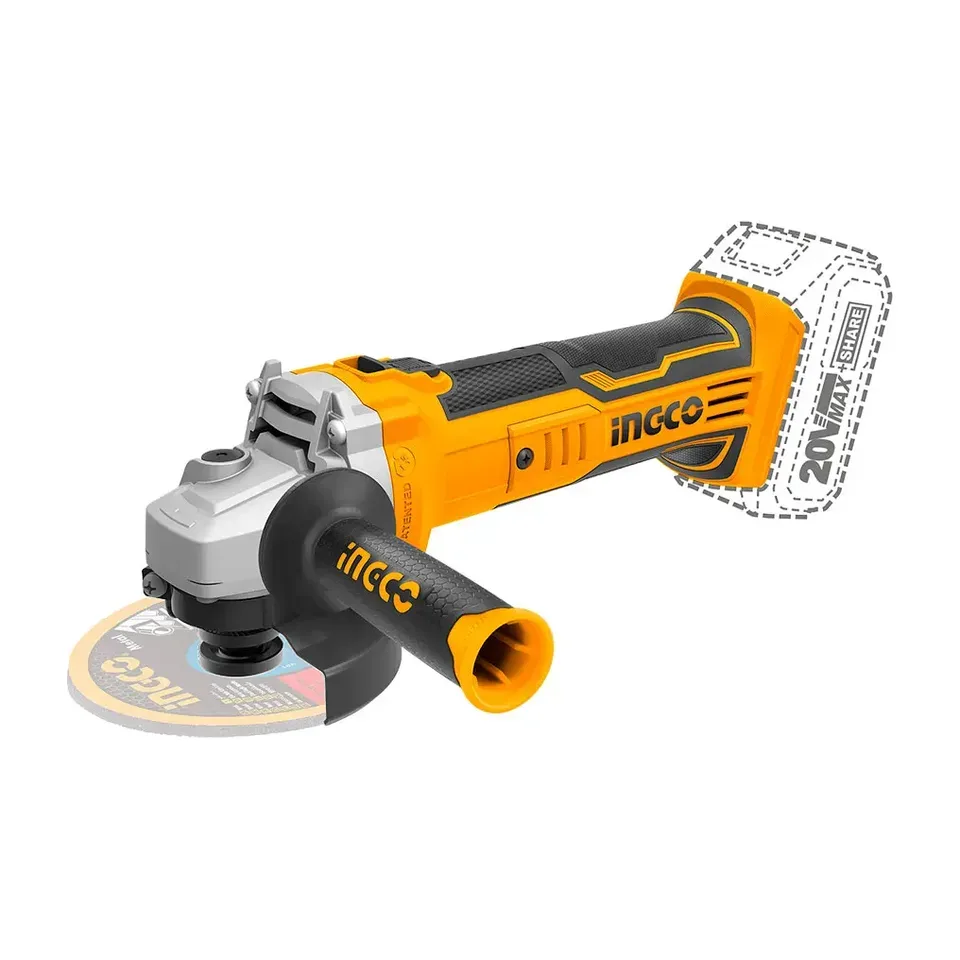 Akumulatorska ugaona brusilica Ingco Industrial 20 V / 115 mm