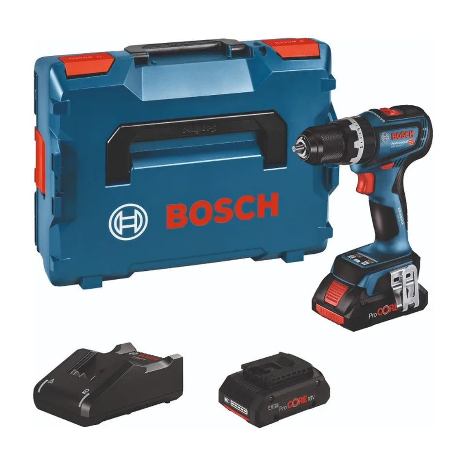 Akumulatorska vibraciona bušilica Bosch GSB 18V-90 C, 2x4.0Ah ProCORE 06019K6104