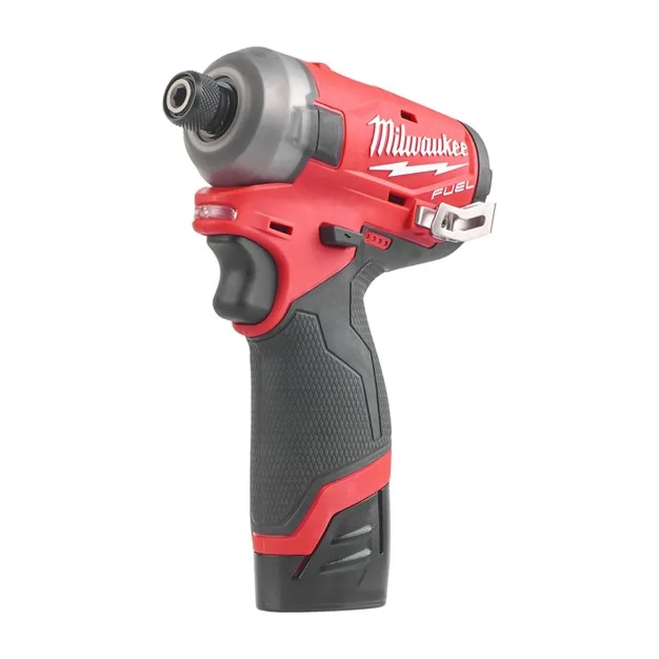 Akumulatorski udarni odvijač Milwaukee M12 FUEL SURGE 1/4" 12V 2x2.0Ah