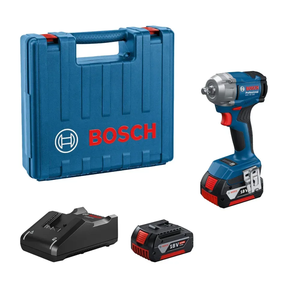 Akumulatorski udarni odvrtač Bosch GDS 18V-350 2x4.0Ah