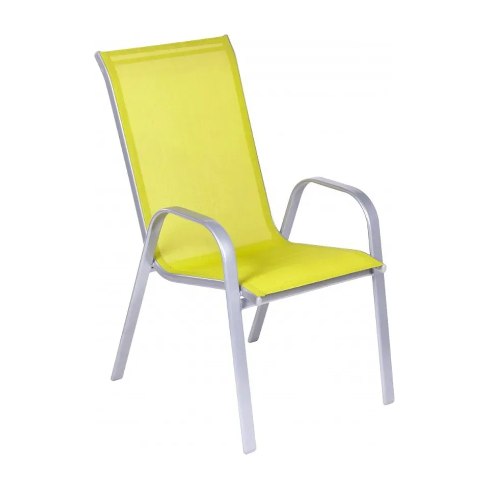 Baštenska stolica Green bay Como žuta 54.5 x 71 x 96 cm