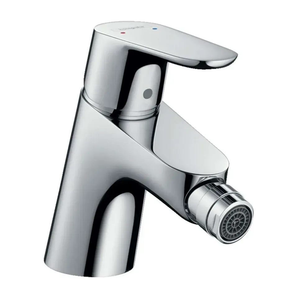 Baterija za bide Hansgrohe Focus 100 hrom stojeća