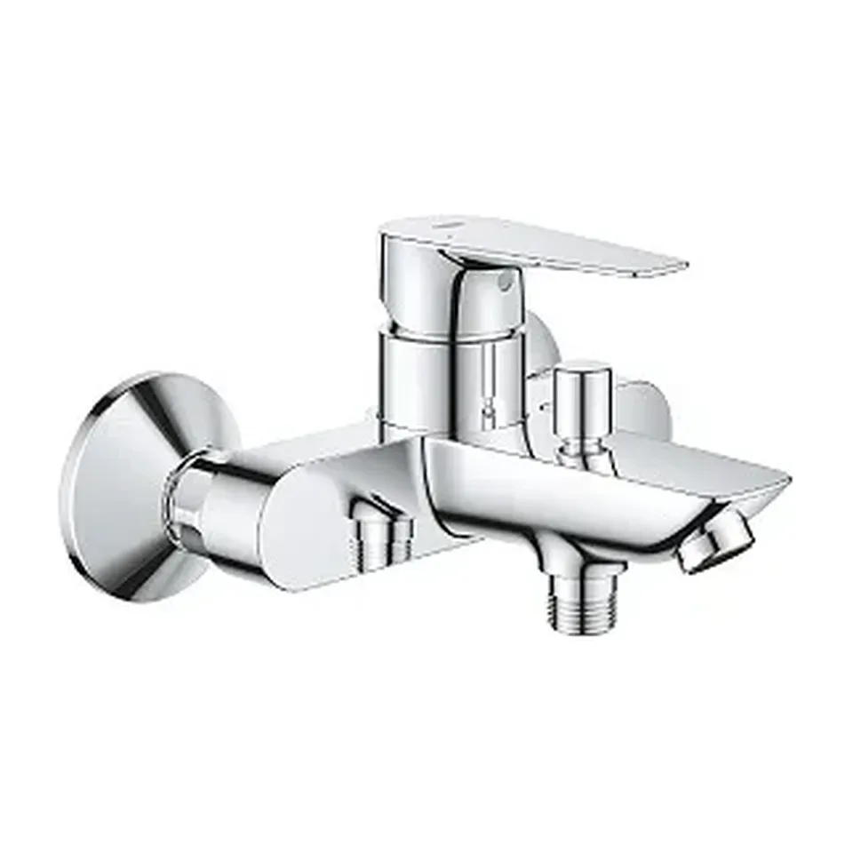 Baterija za kadu Grohe BauEdge hrom zidna