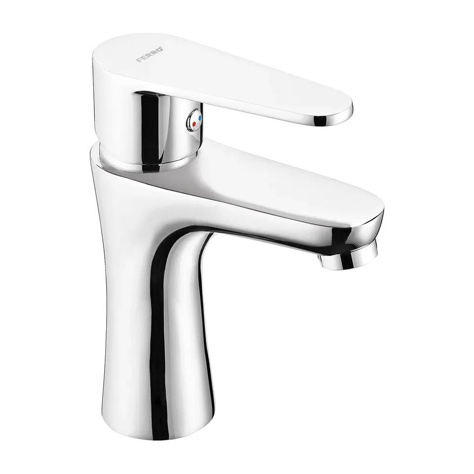Baterija za lavabo Ferro Algeo hrom sa podsklopom