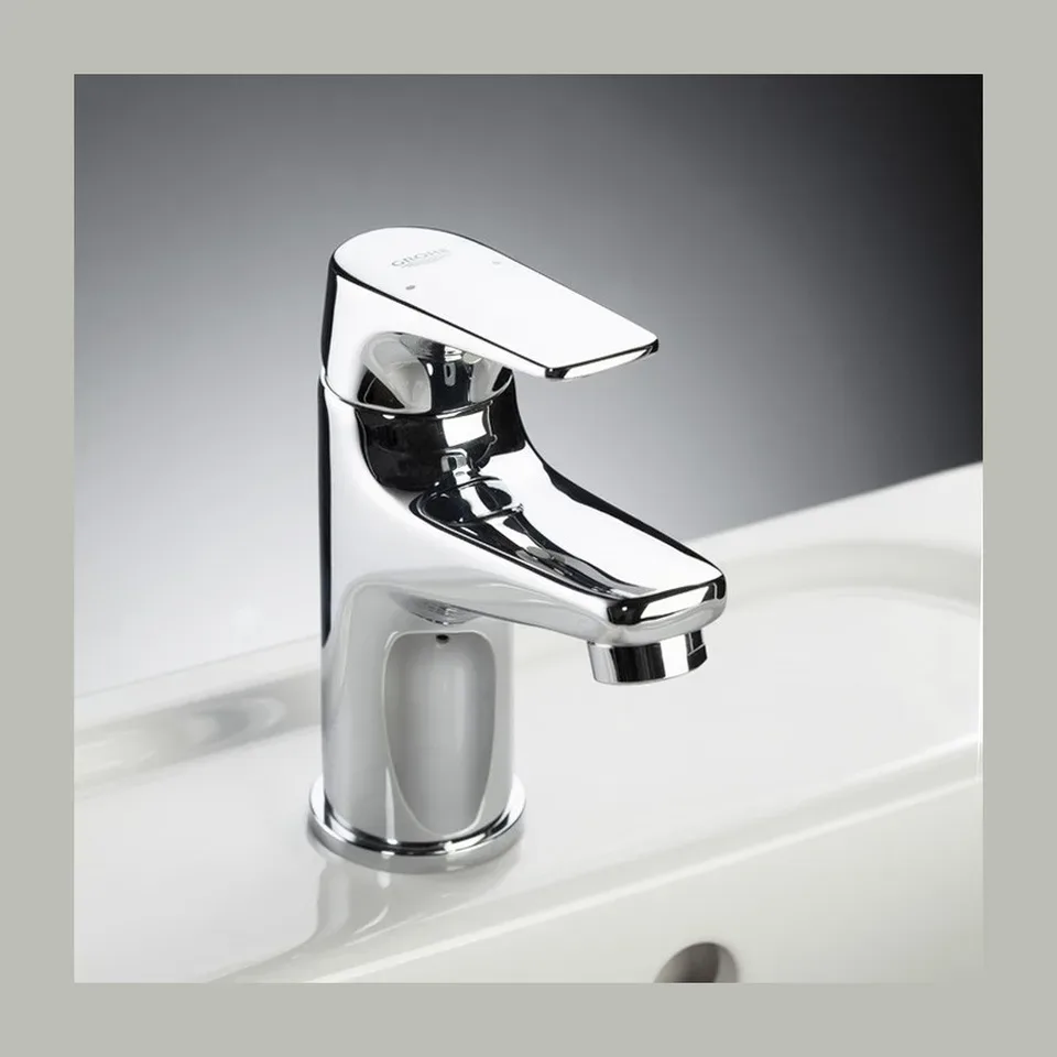Baterija za lavabo Grohe BauFlow hrom sa gornjim delom sifona