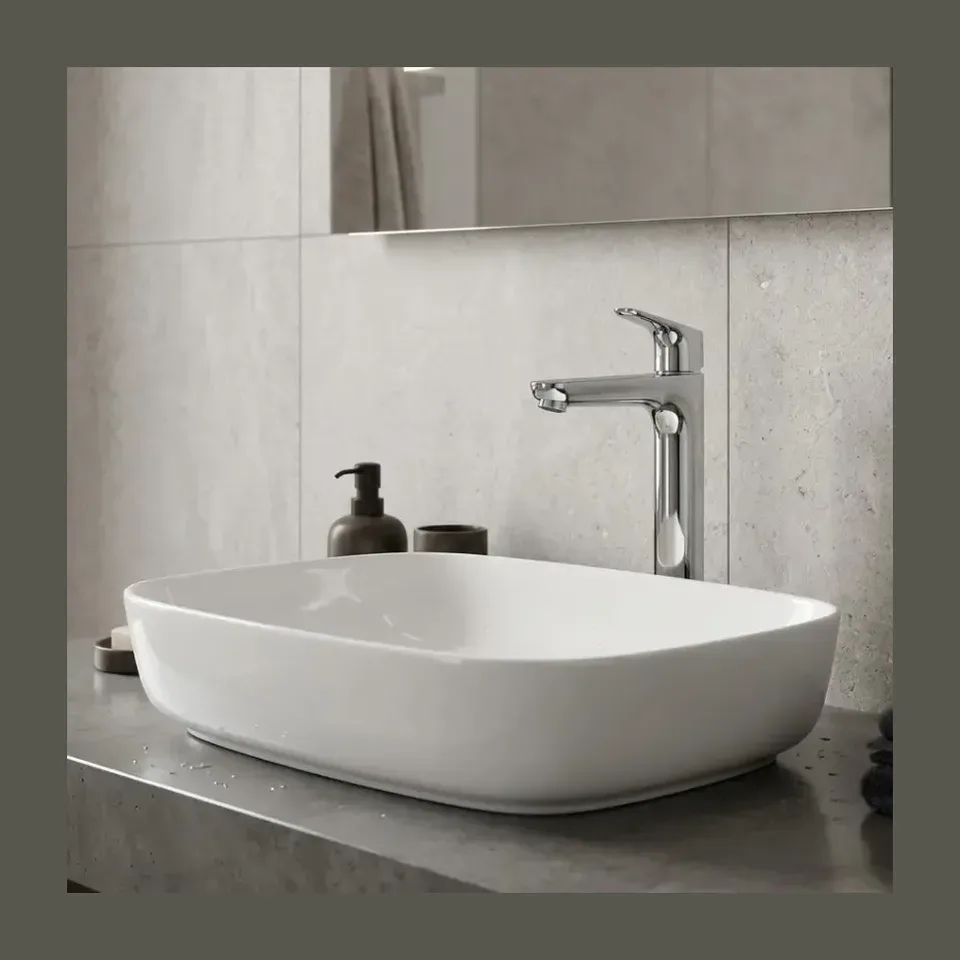 Baterija za lavabo Hansgrohe Focus 230 hrom visoka