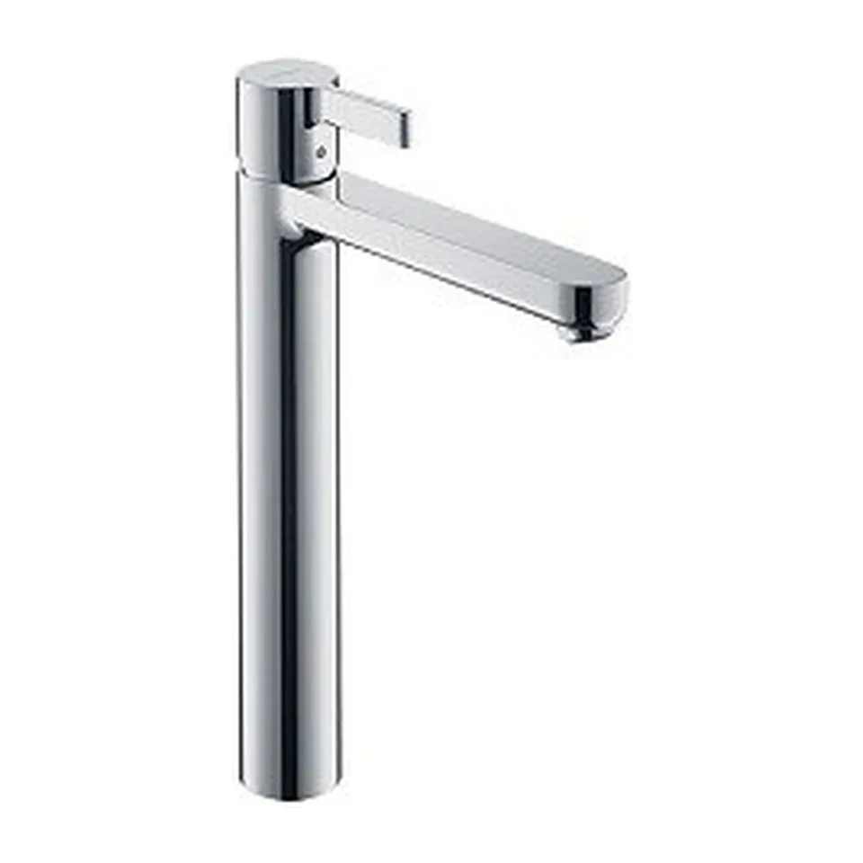 Baterija za lavabo Hansgrohe Metris S hrom stojeća sa podsklopom