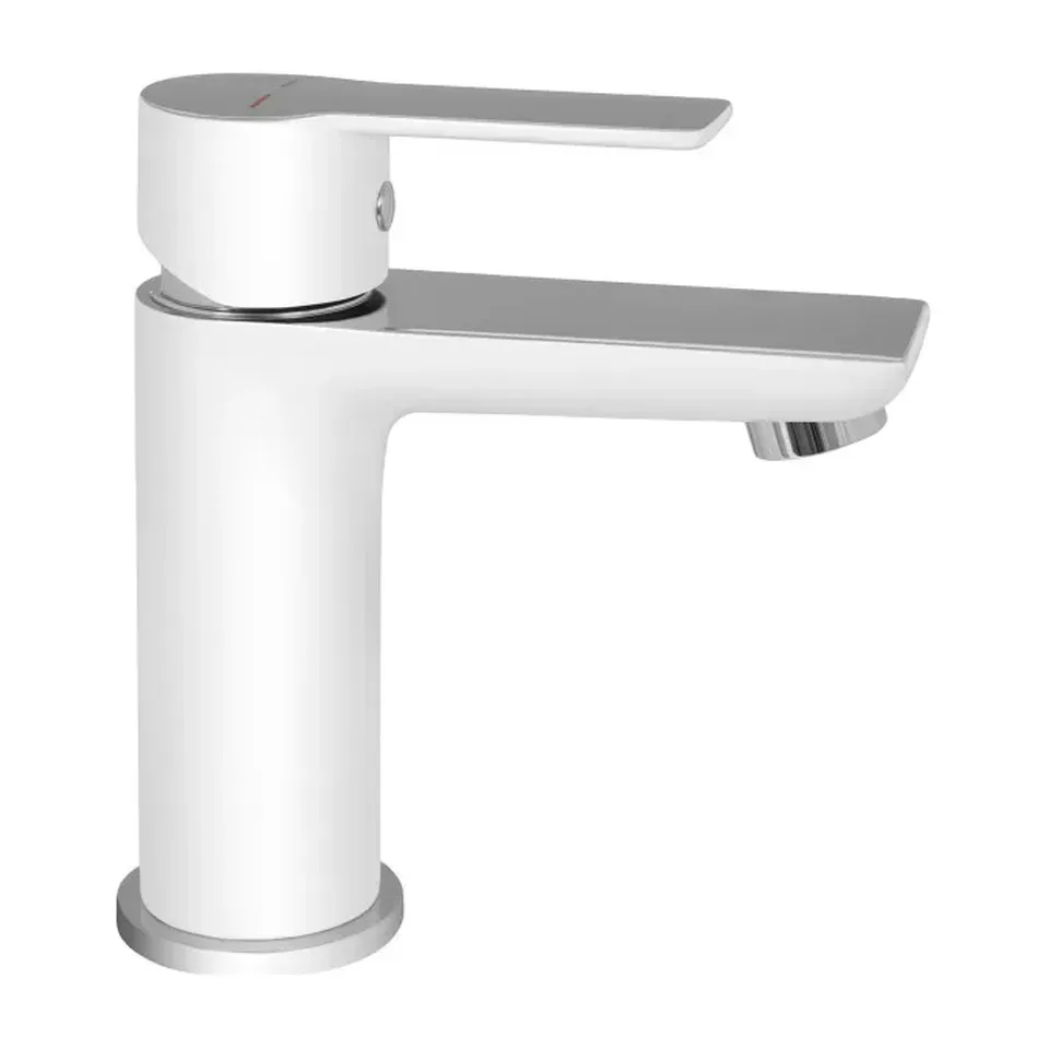 Baterija za lavabo Minotti Stela bela/hrom