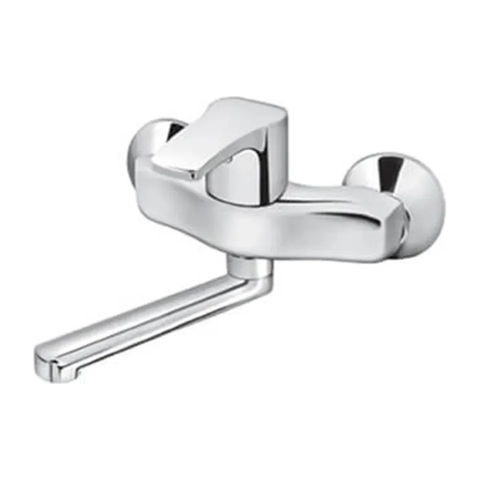 Baterija za lavabo Rosan Cubo hrom zidna 150mm