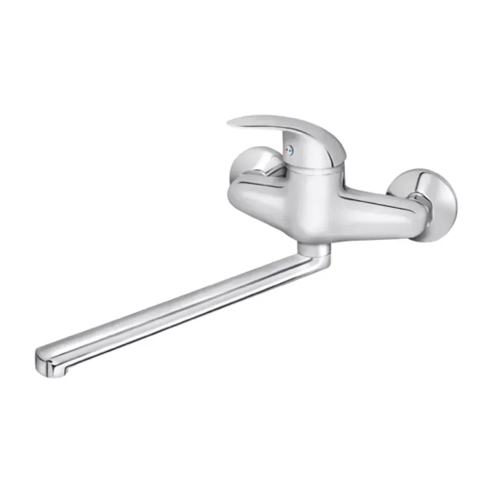 Baterija za lavabo Rosan King zidna, izliv 300 mm