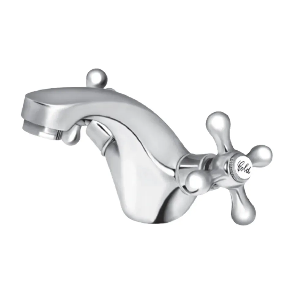 Baterija za lavabo Rosan Nostalgija hrom dvoručna