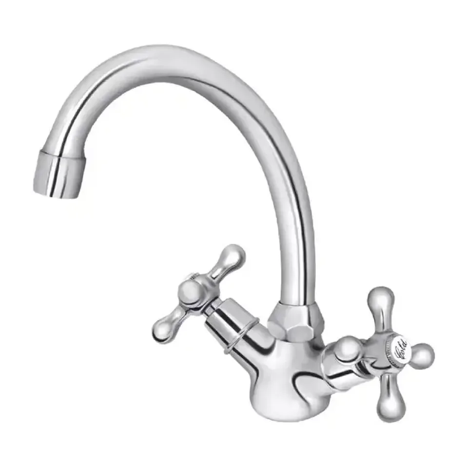 Baterija za lavabo Rosan Nostalgija hrom izliv 130 mm
