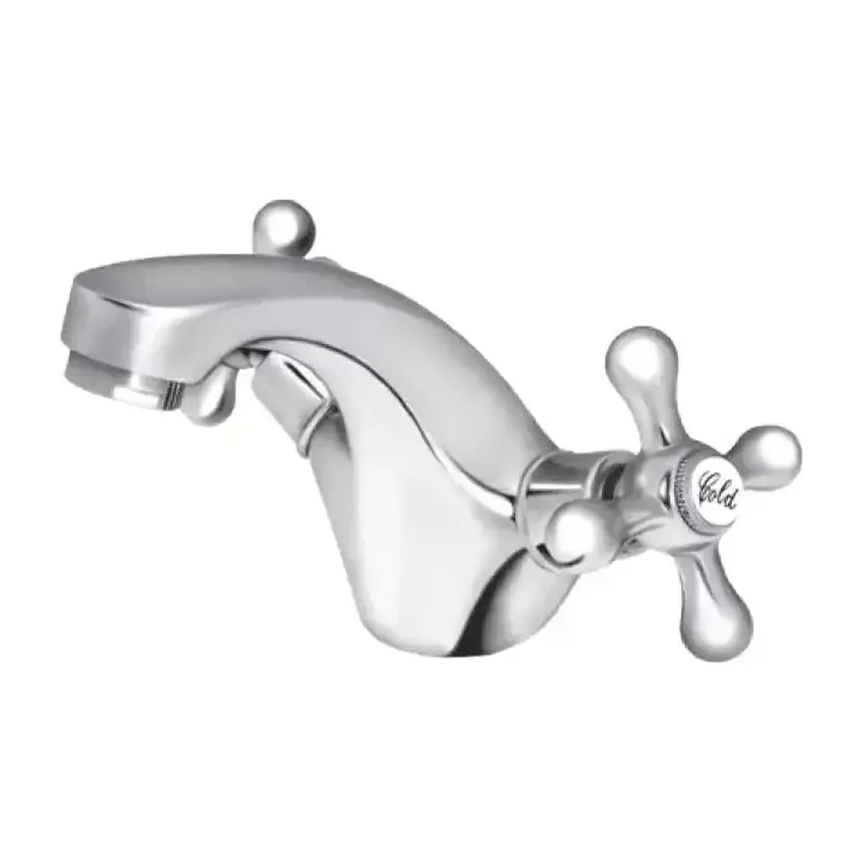 Baterija za lavabo Rosan Nostalgija hrom stojeća