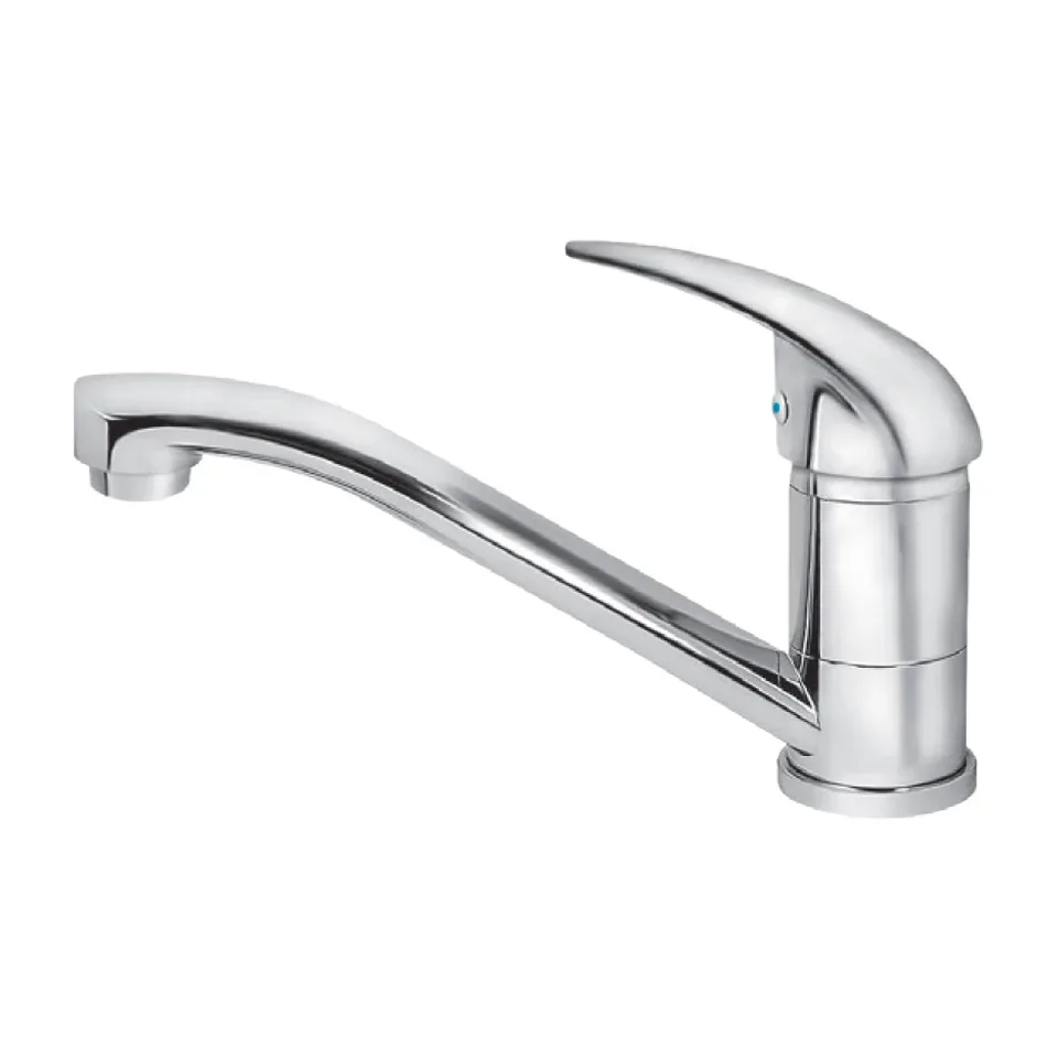 Baterija za lavabo Rosan Perla hrom 2 cevi, kratak izliv
