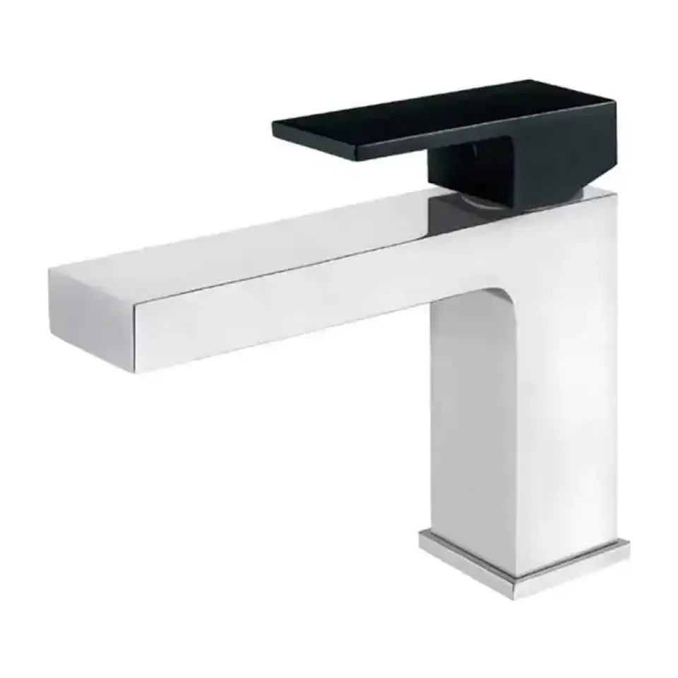 Baterija za lavabo Rosan Quadro crna M