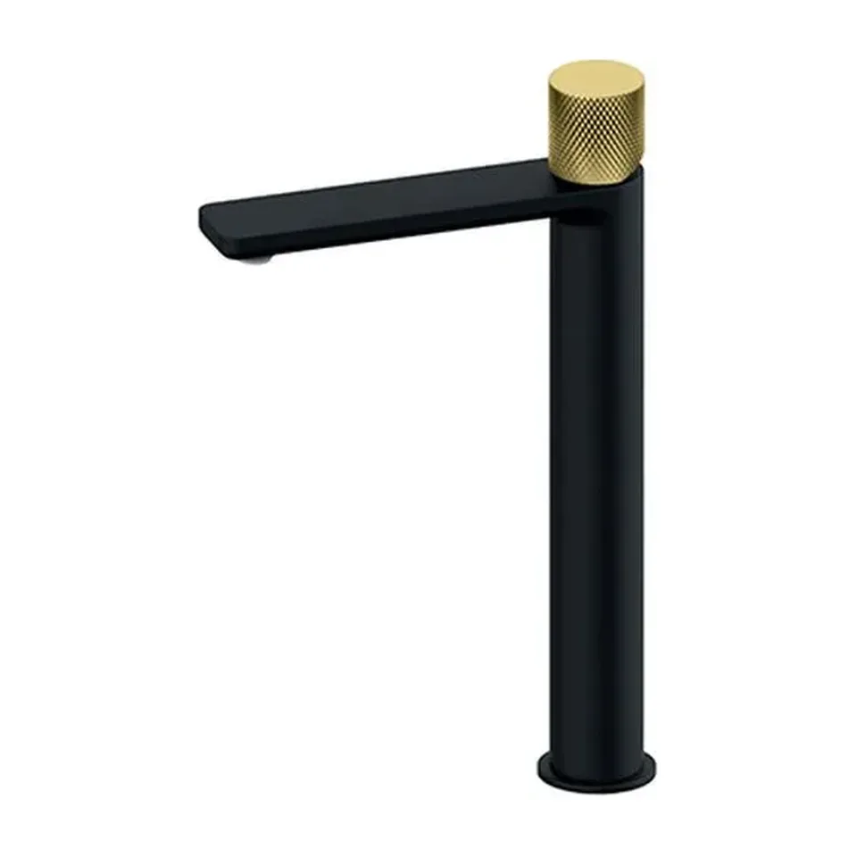 Baterija za lavabo Rosan S.2 Black-Gold crna L, za hladnu vodu