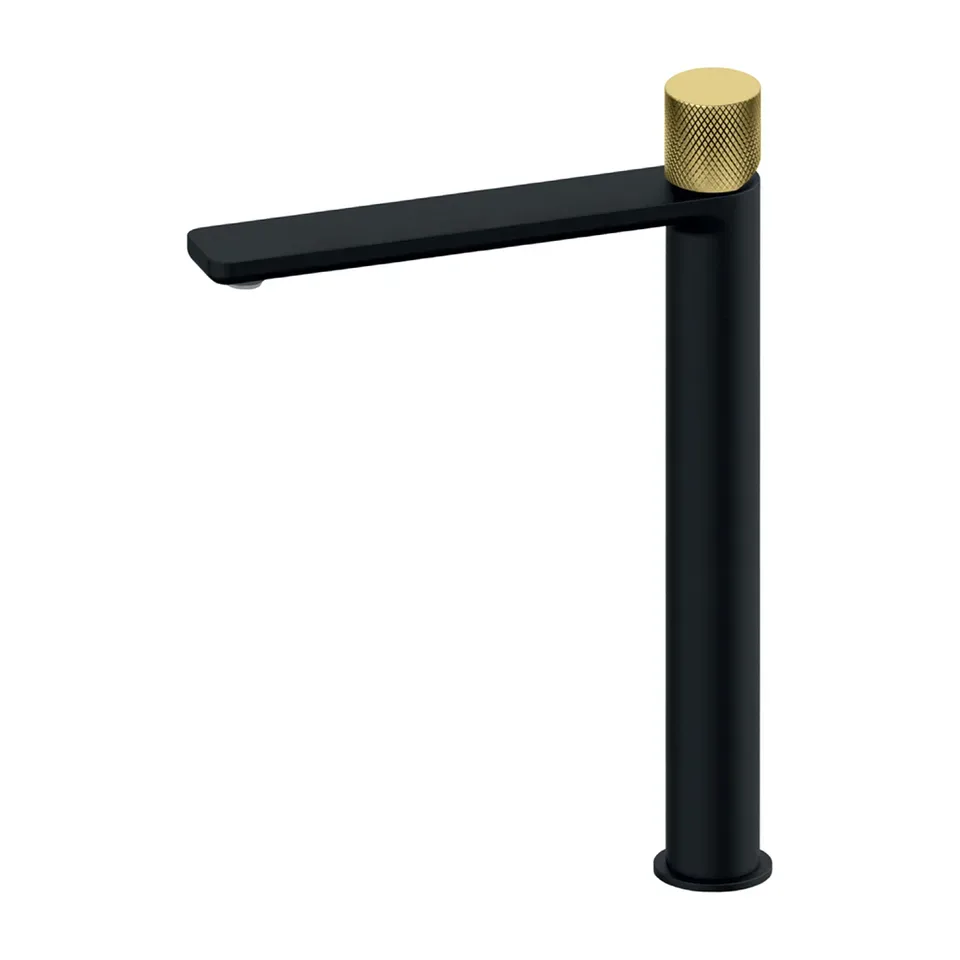 Baterija za lavabo Rosan S2 Black Gold crna XL