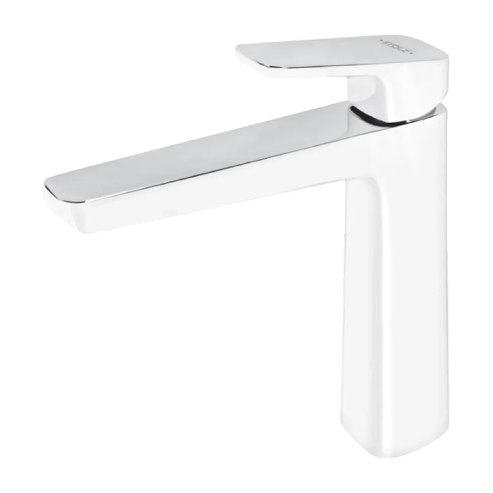 Baterija za lavabo Rosan Stolz bela visoka