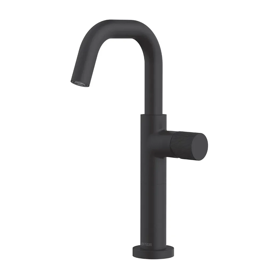 Baterija za lavabo Rosan Stolz S4 crni mat