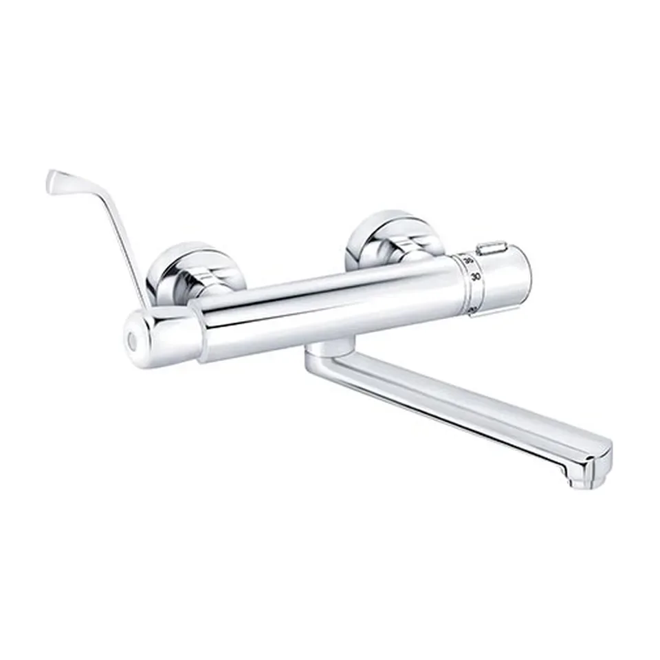 Baterija za lavabo Rosan Stolz Thermo hrom termostatska zidna 200 mm