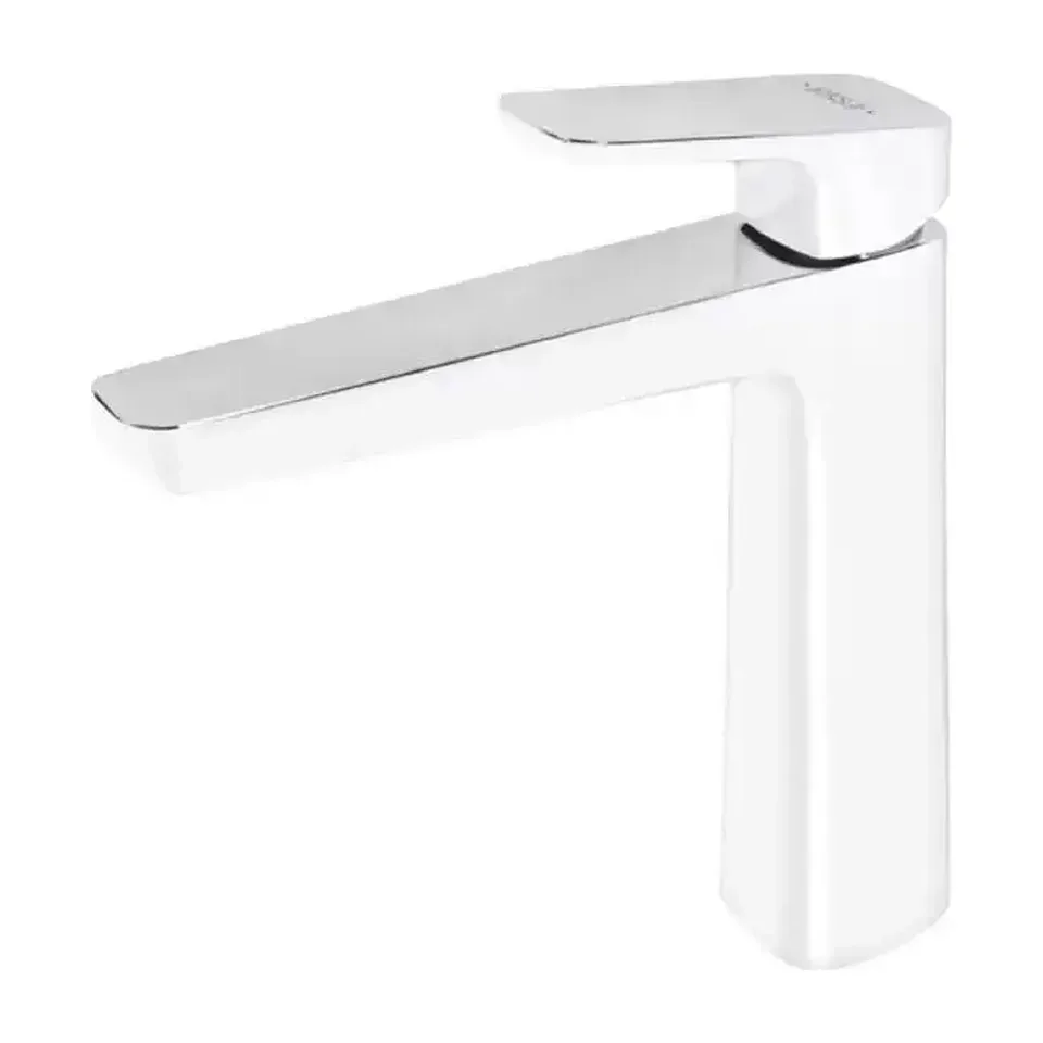 Baterija za lavabo Rosan Stolz White Edition bela visoka