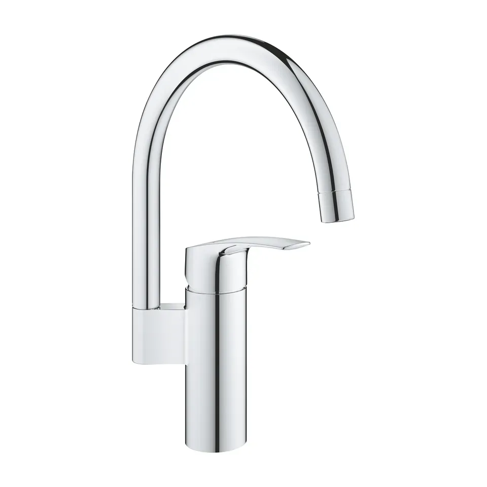 Baterija za sudoperu Grohe Eurosmart hrom bočni izliv