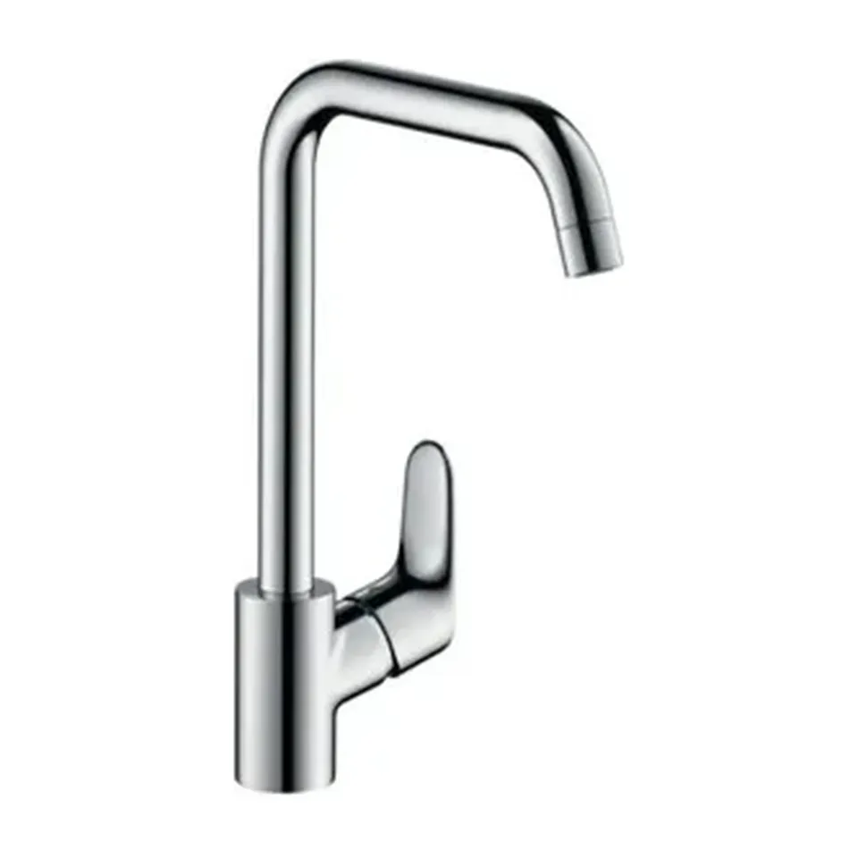 Baterija za sudoperu Hansgrohe Focus hrom U lula 260 obrtna