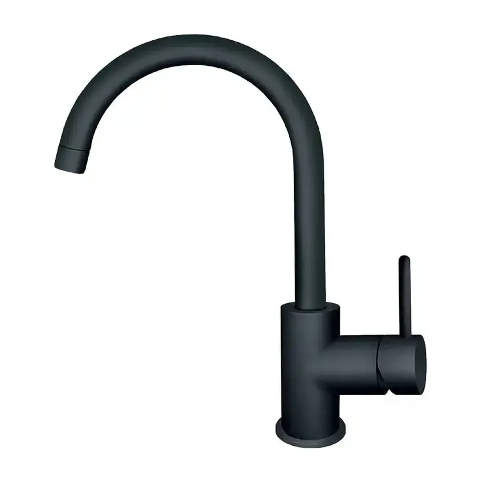 Baterija za sudoperu Rosan Dark crna 2 cevi